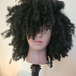 Coiled curly wig